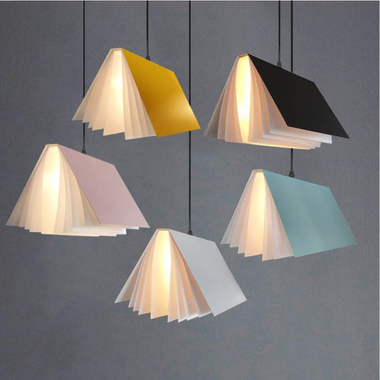 Suspended Book Pendant Lighting Scandi South