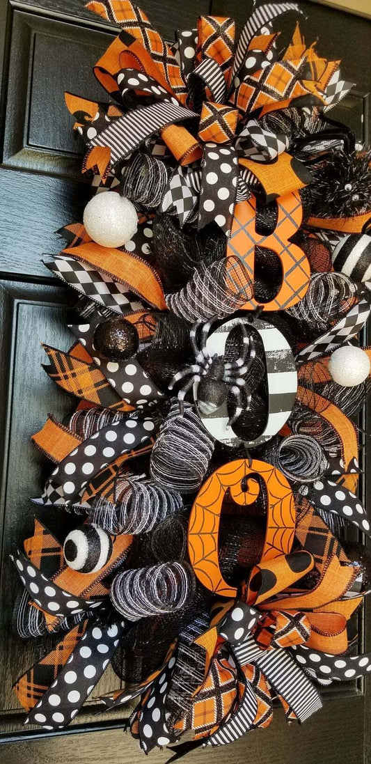 Halloween "Boo" Motif Door Decor VCI Imports