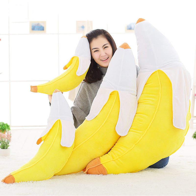 Happy Banana Throw Pillow VCI Imports