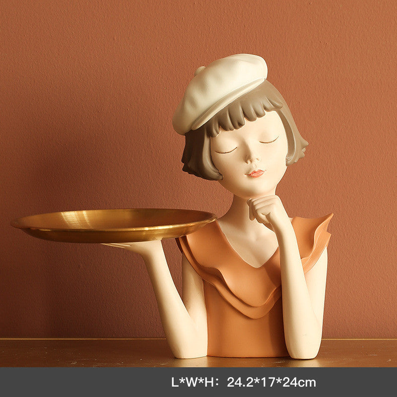 French Marie Decorative Key Tray VCI Imports