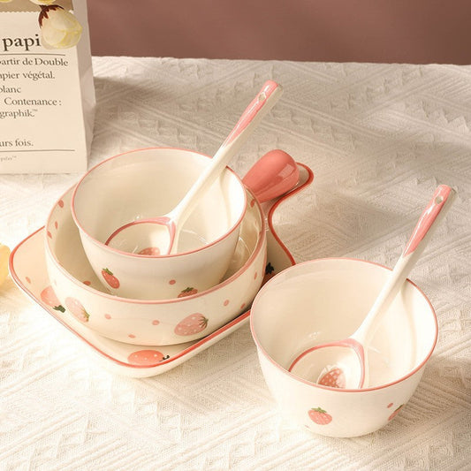 Coquette Strawberry Fields Tableware Collection Coquette Dreams