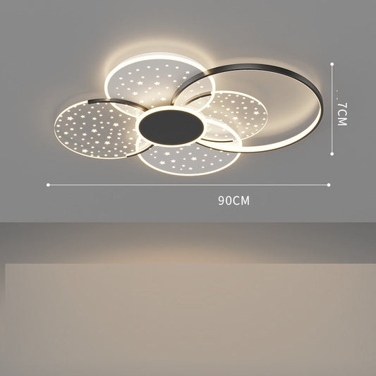 Geometric Circles Ceiling Light Outdoor Oasis
