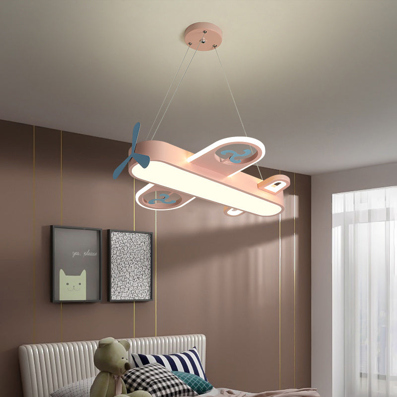 Fly Away Little Plane Led Chandelier Tinkering Tots