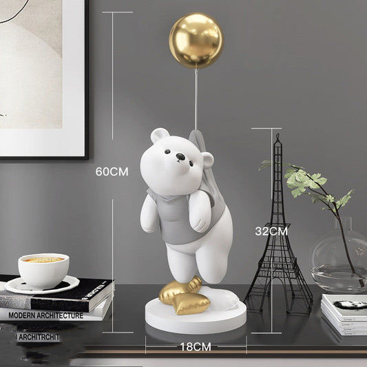 Float Away Little Bear Statue Tinkering Tots