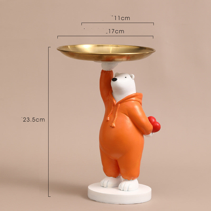 Cuddle Bear Decorative Key Tray VCI Imports