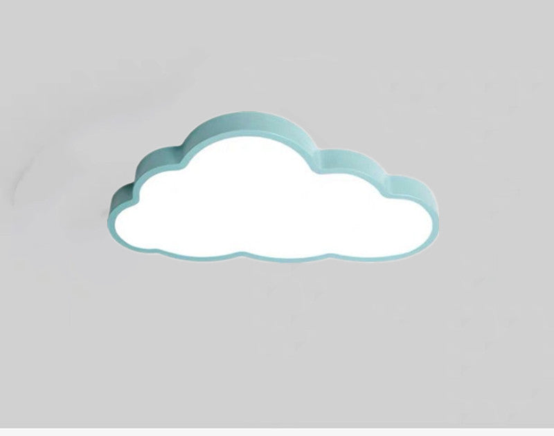 Whimsy Cloud LED Ceiling Light Cool Chickadee
