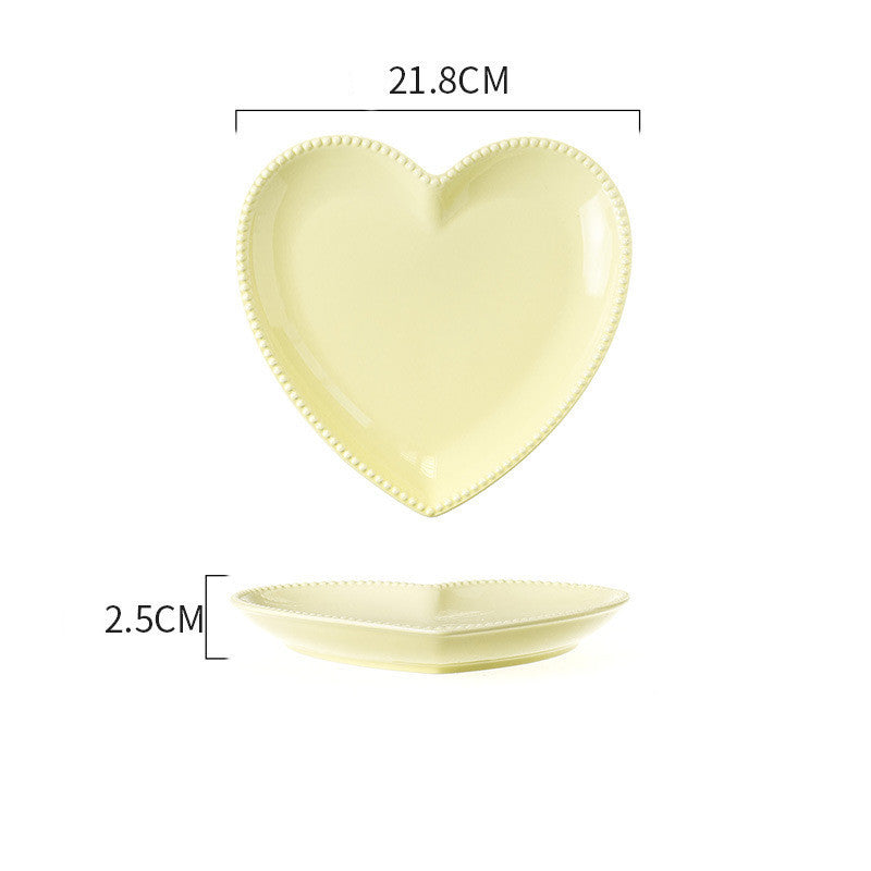 Coquette Dreams Pastel Heart Shaped Dish Collection Coquette Dreams