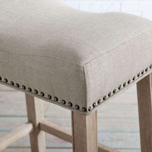 CoCo LaRue Saddle Seat Bar Stool Set of 2 Doba