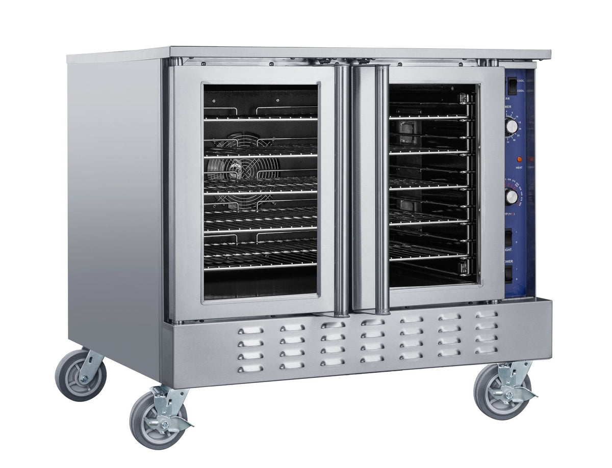 Dukers 38" Commercial Convection Oven in Stainless Steel Doba