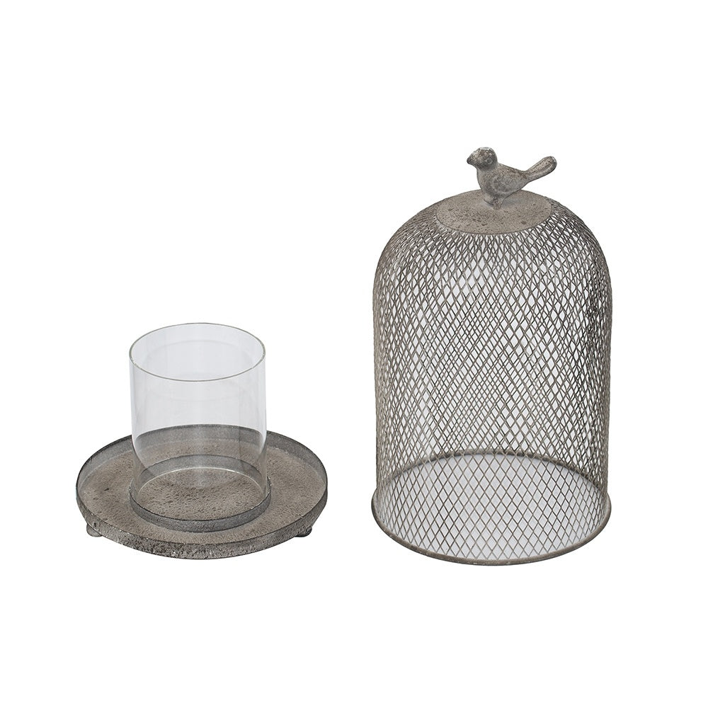 Set of 2 Ophira Sparrow Mesh Candle Holders