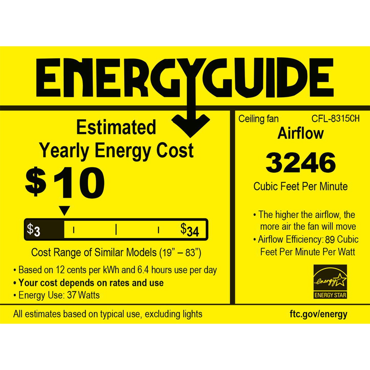 Kyana 52-inch Crystal Ceiling Fan