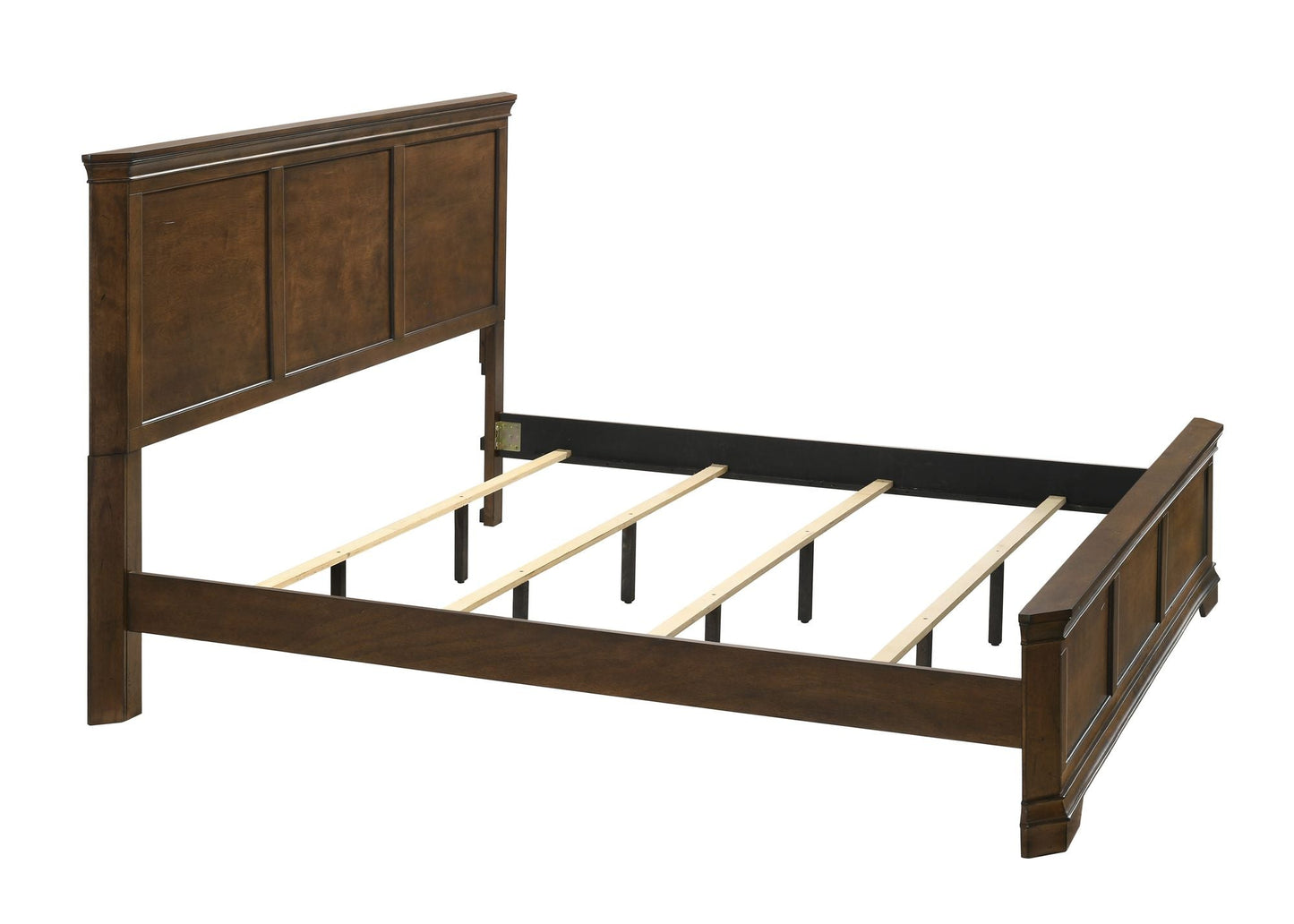 Buena Vista 3 Pc. King Bedroom Suite in Antique Walnut Doba
