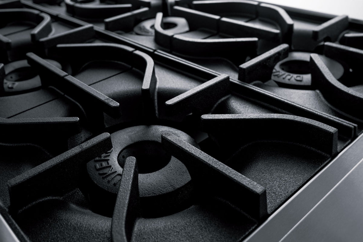 Dukers Commercial 10 Burners Hot Plate and 2 Oven Combination Cabinet in Stainless Steel Doba