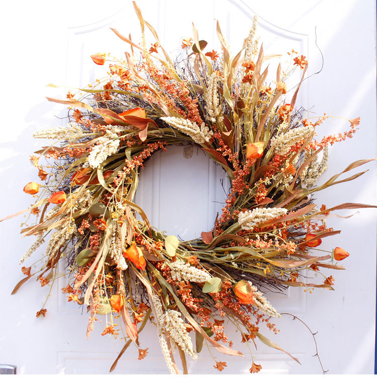 Autumn Harvest Wreath Scandi South
