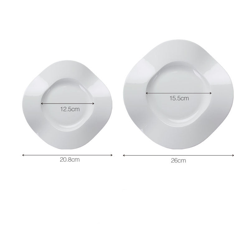 Porcelain French Pâtisserie Plate - Divine Heart L.A.