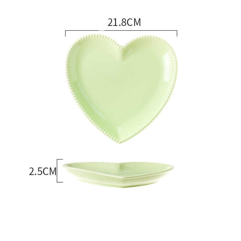 Coquette Dreams Pastel Heart Shaped Dish Collection
