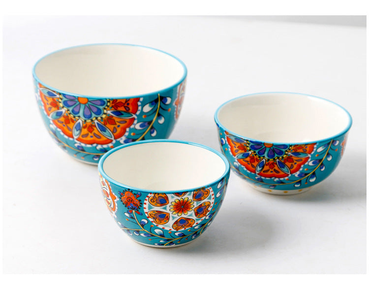 Fancy Peacock Ceramic Tableware Collection