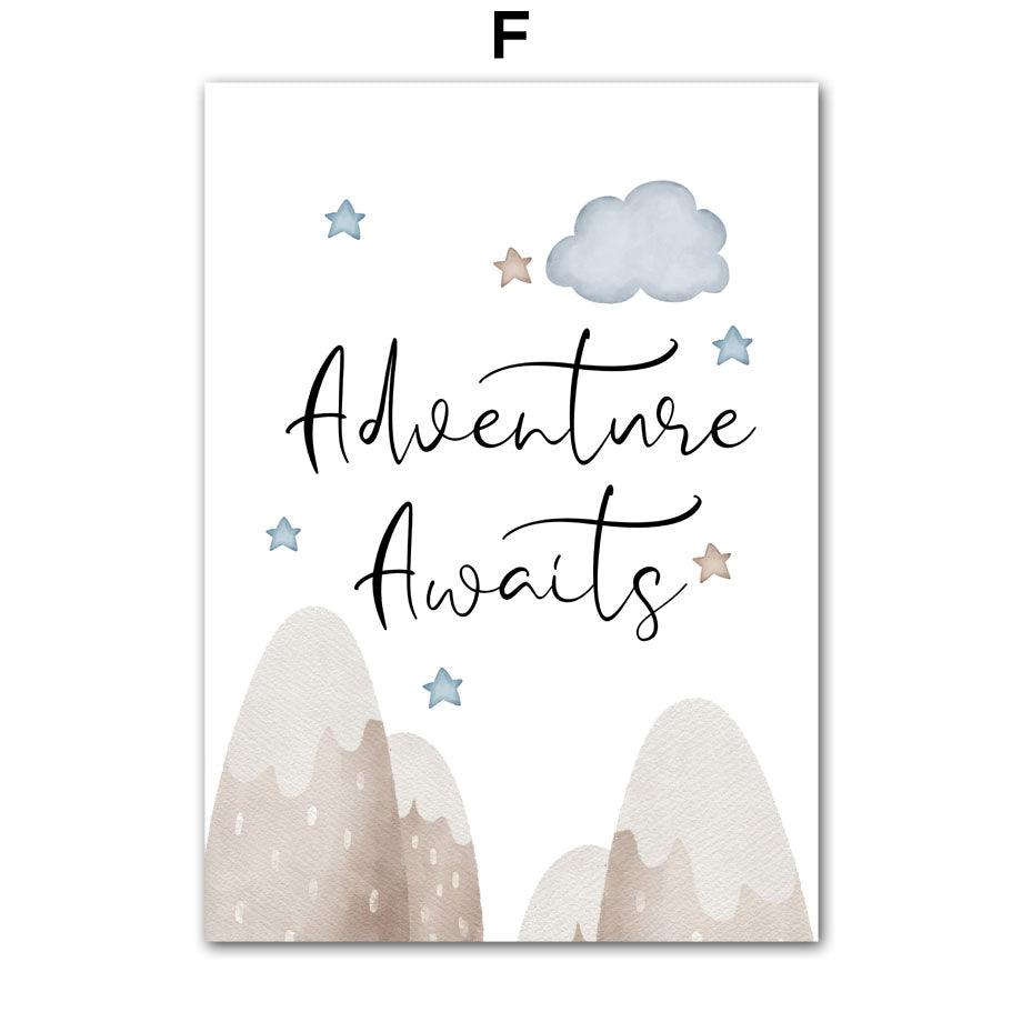 Adventure Awaits...Collection of Wall Art - Divine Heart L.A.