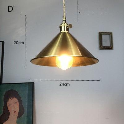 American Classics Industrial Copper Pendant Light - Divine Heart L.A.