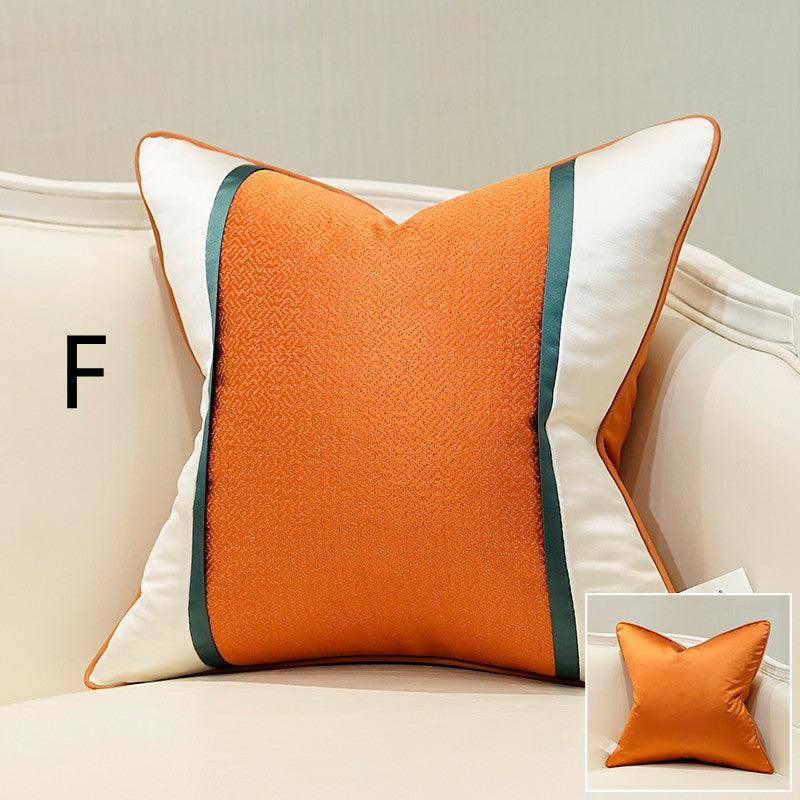 Cushion Queen Light Luxury Throw Pillow Model Room Living Room Sofa Cushion Bedside Bay Window Modern Pillow Case Backrest Waist Pillow - Divine Heart L.A.