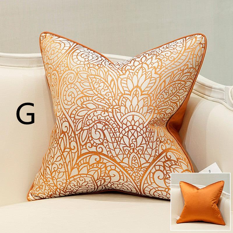 Cushion Queen Light Luxury Throw Pillow Model Room Living Room Sofa Cushion Bedside Bay Window Modern Pillow Case Backrest Waist Pillow - Divine Heart L.A.