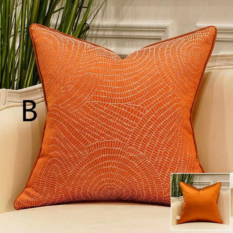 Cushion Queen Light Luxury Throw Pillow Model Room Living Room Sofa Cushion Bedside Bay Window Modern Pillow Case Backrest Waist Pillow - Divine Heart L.A.