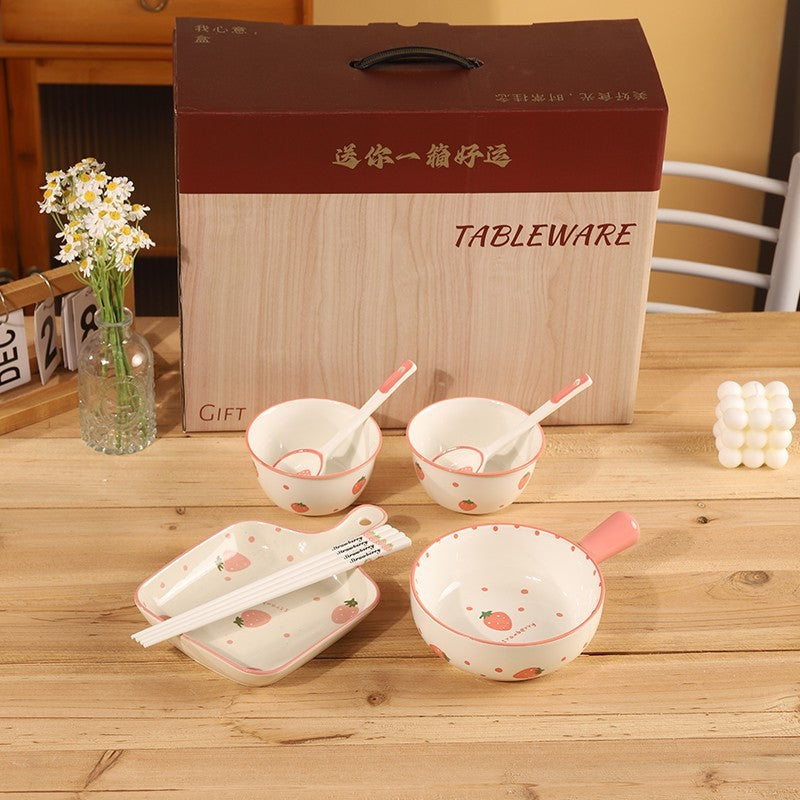 Coquette Strawberry Fields Tableware Collection