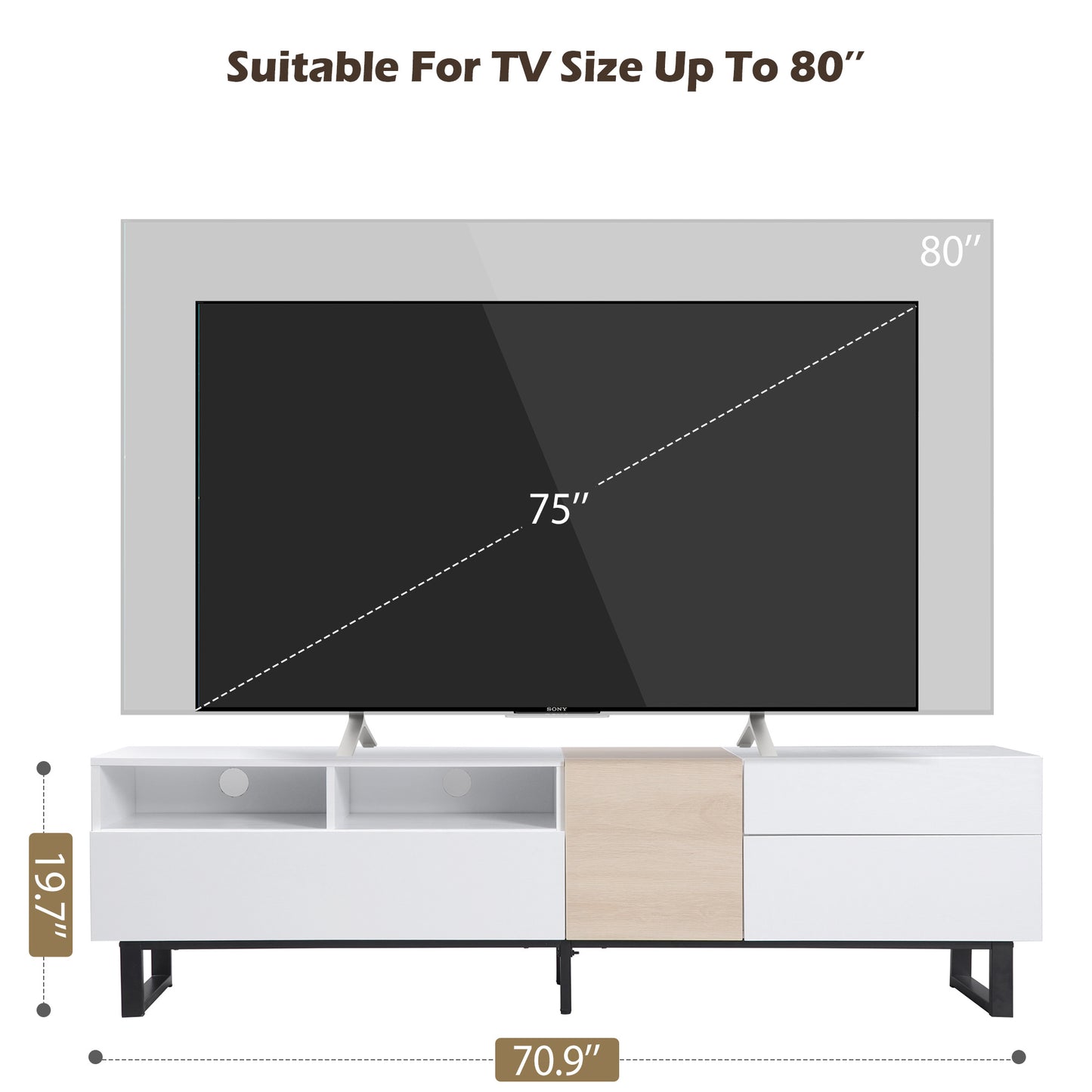 Scandi South Media Console