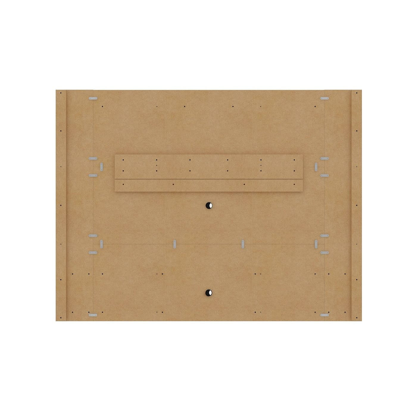 Liberty Floating Entertainment Center with Overhead Shelf