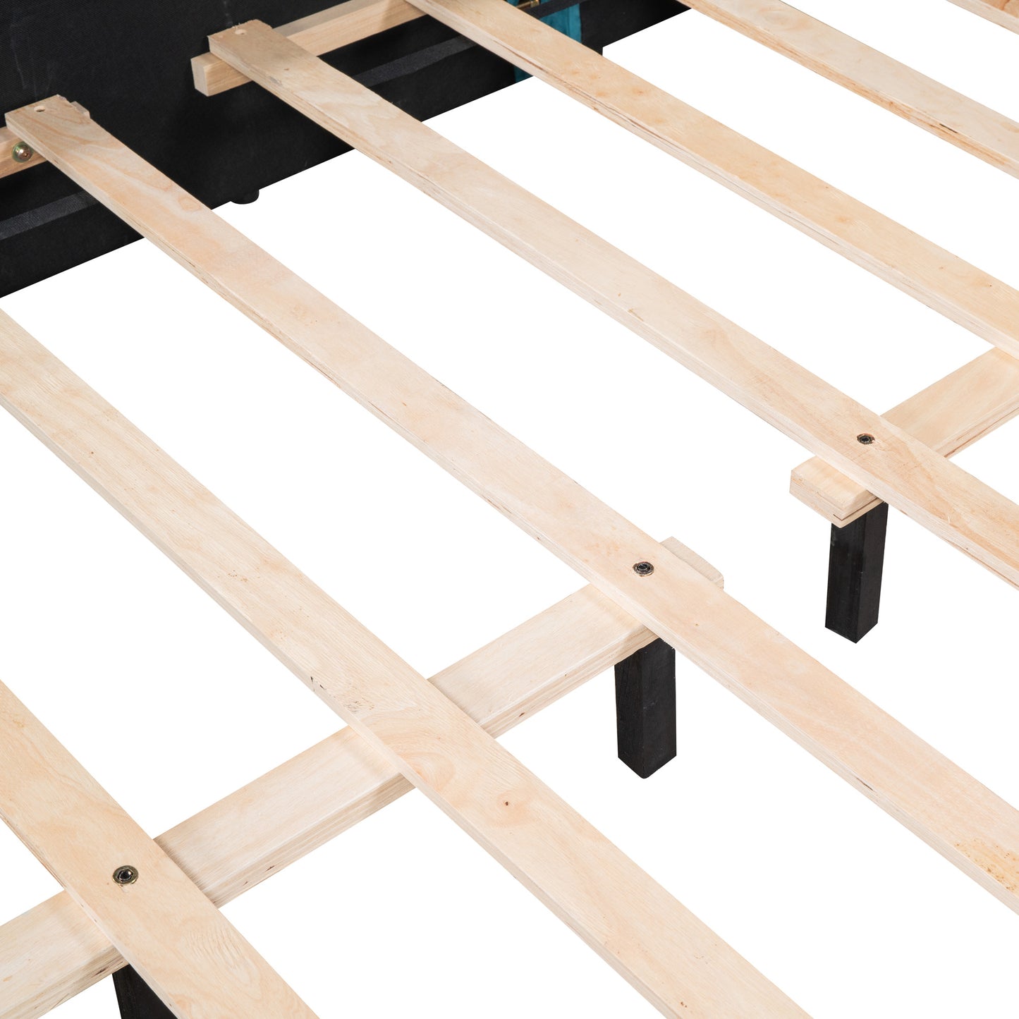 Stratton Upholstered Queen Platform Bed with Wingback Headboard and Storage