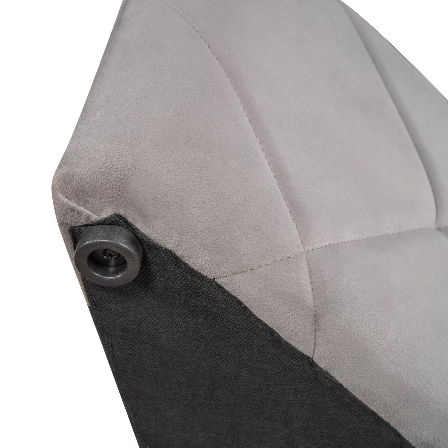 Stratton Upholstered Queen Platform Bed with Wingback Headboard and Storage