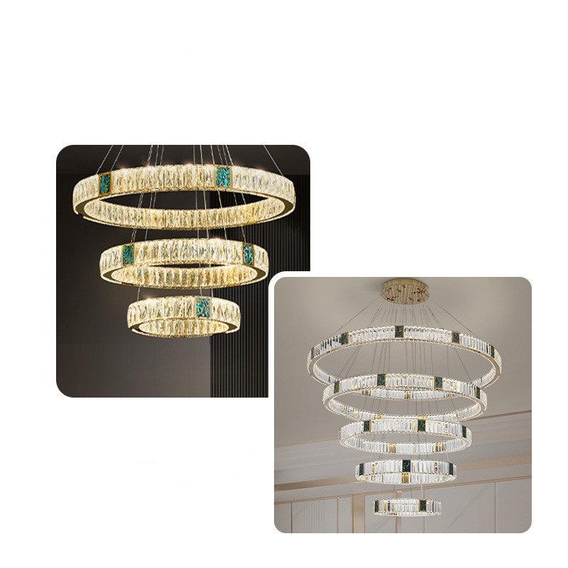 Emerald City Brilliant Crystal Chandelier - Divine Heart L.A.