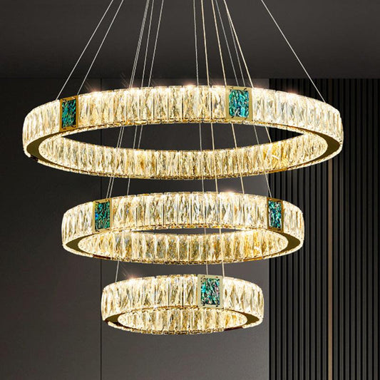 Emerald City Brilliant Crystal Chandelier - Divine Heart L.A.