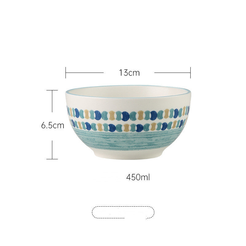 Blue Isla Ceramic Tableware Collection