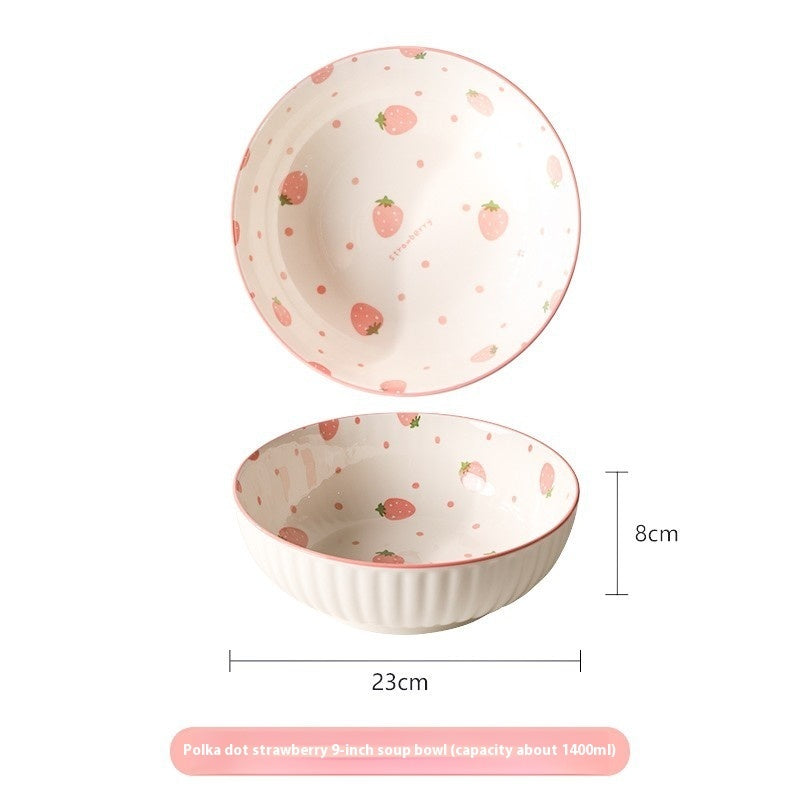 Coquette Strawberry Fields Tableware Collection