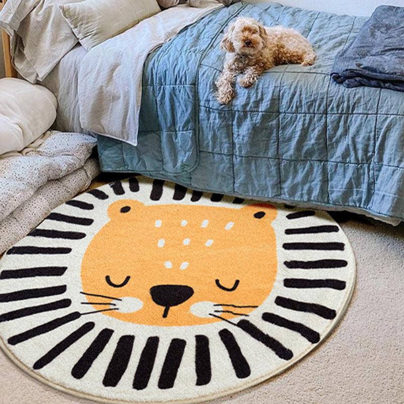 Happy Animals Plush Round Rug - Divine Heart L.A.
