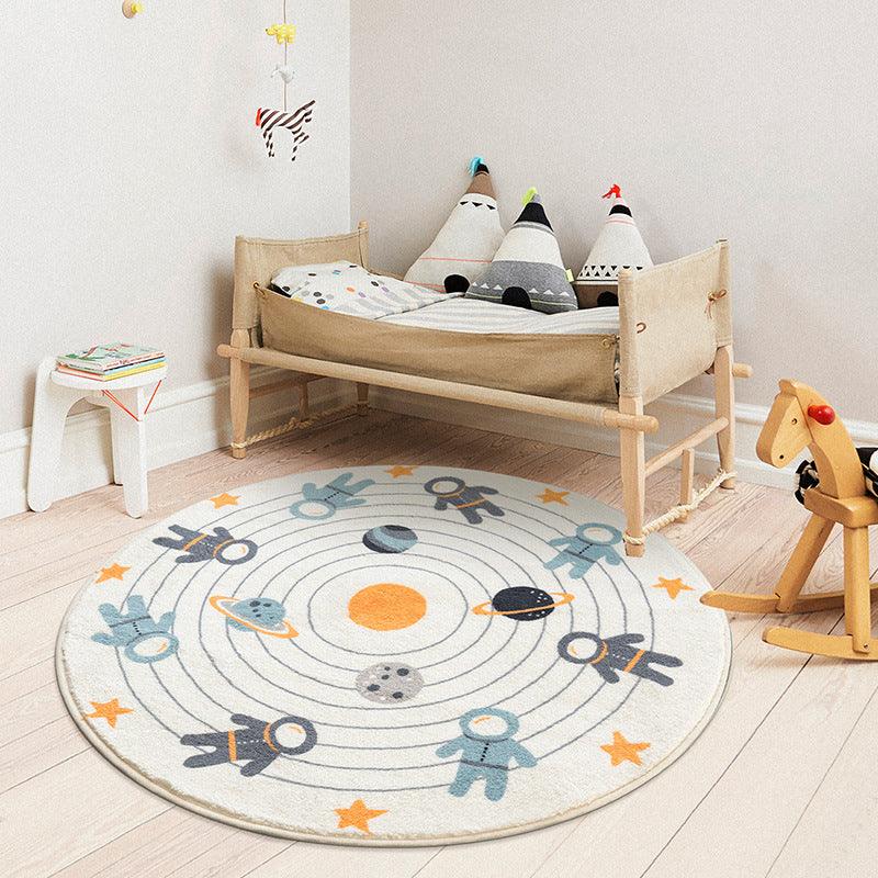 Happy Animals Plush Round Rug - Divine Heart L.A.
