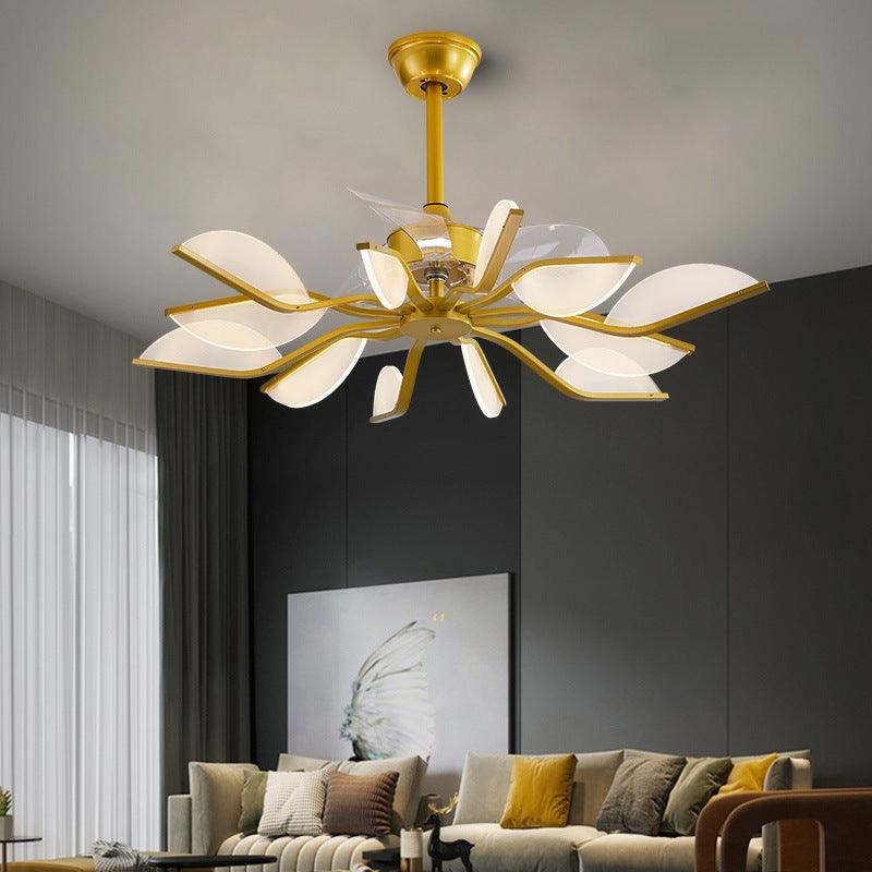 Leaves in the Wind Ceiling Fan with Lights - Divine Heart L.A.