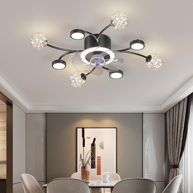 Modern Ceiling Fan with Light - Divine Heart L.A.