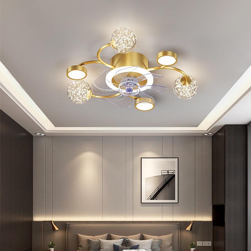 Modern Ceiling Fan with Light - Divine Heart L.A.
