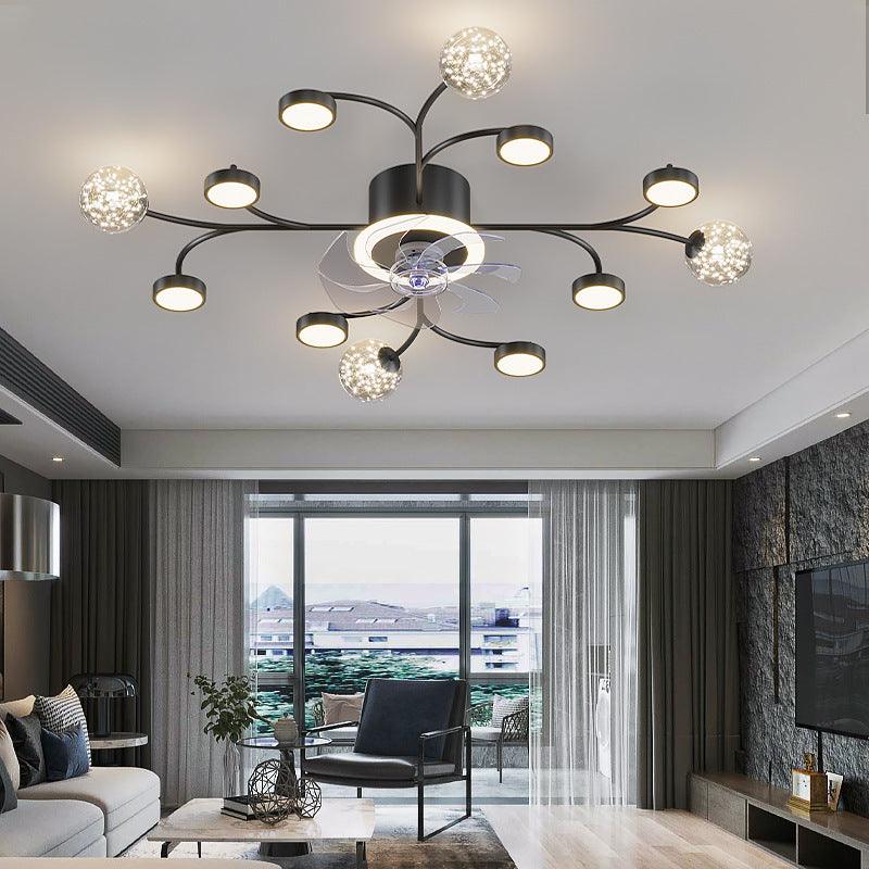 Modern Ceiling Fan with Light - Divine Heart L.A.