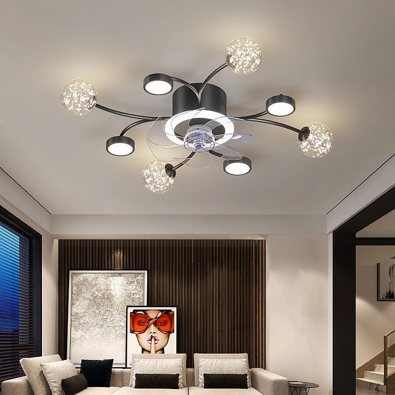 Modern Ceiling Fan with Light - Divine Heart L.A.