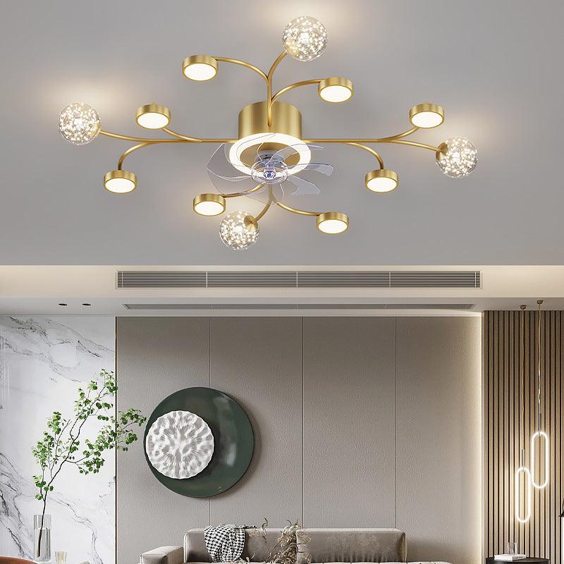 Modern Ceiling Fan with Light - Divine Heart L.A.