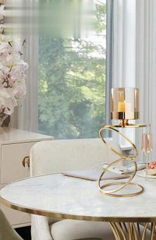 Modern Luxuries Suspended O-Ring Candle Holder - Divine Heart L.A.