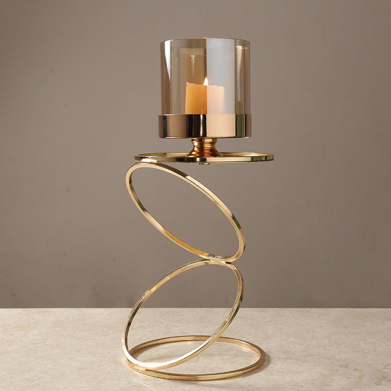 Modern Luxuries Suspended O-Ring Candle Holder - Divine Heart L.A.