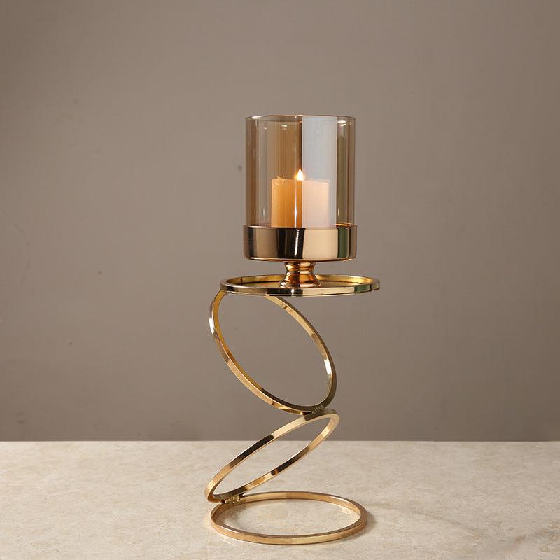 Modern Luxuries Suspended O-Ring Candle Holder - Divine Heart L.A.