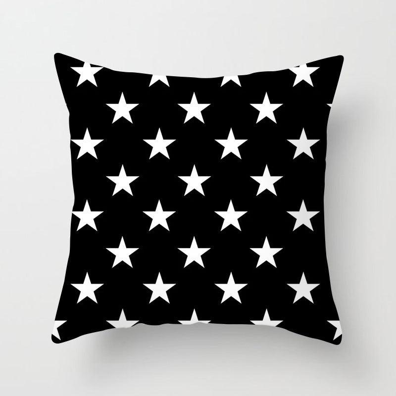 Mr Zebra Geometric Throw Pillow - Divine Heart L.A.