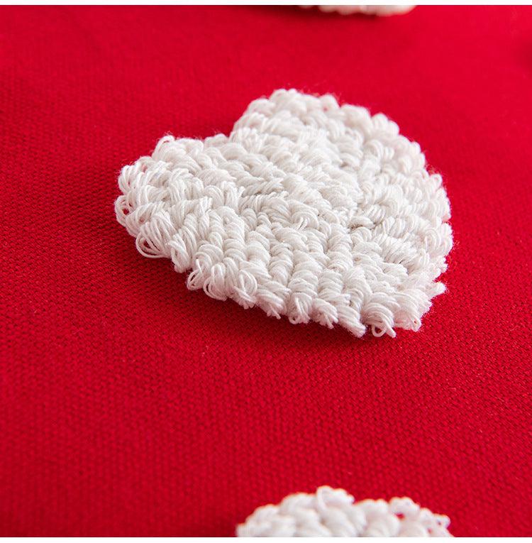 My Love in Hearts Pillow Cover - Divine Heart L.A.