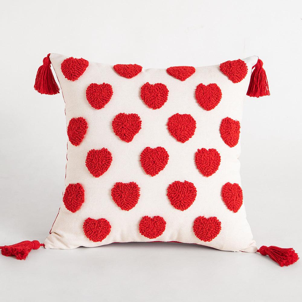 My Love in Hearts Pillow Cover - Divine Heart L.A.