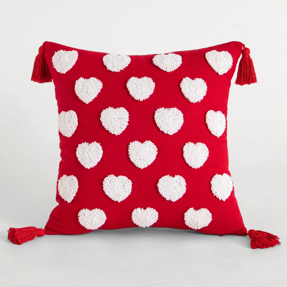My Love in Hearts Pillow Cover - Divine Heart L.A.